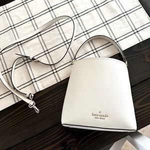 Kate spade. White purse.